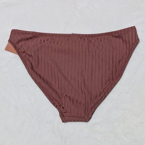 Cute Shade & Shore Mauve Taupe Bikini Bottoms Size S - Picture 4 of 4