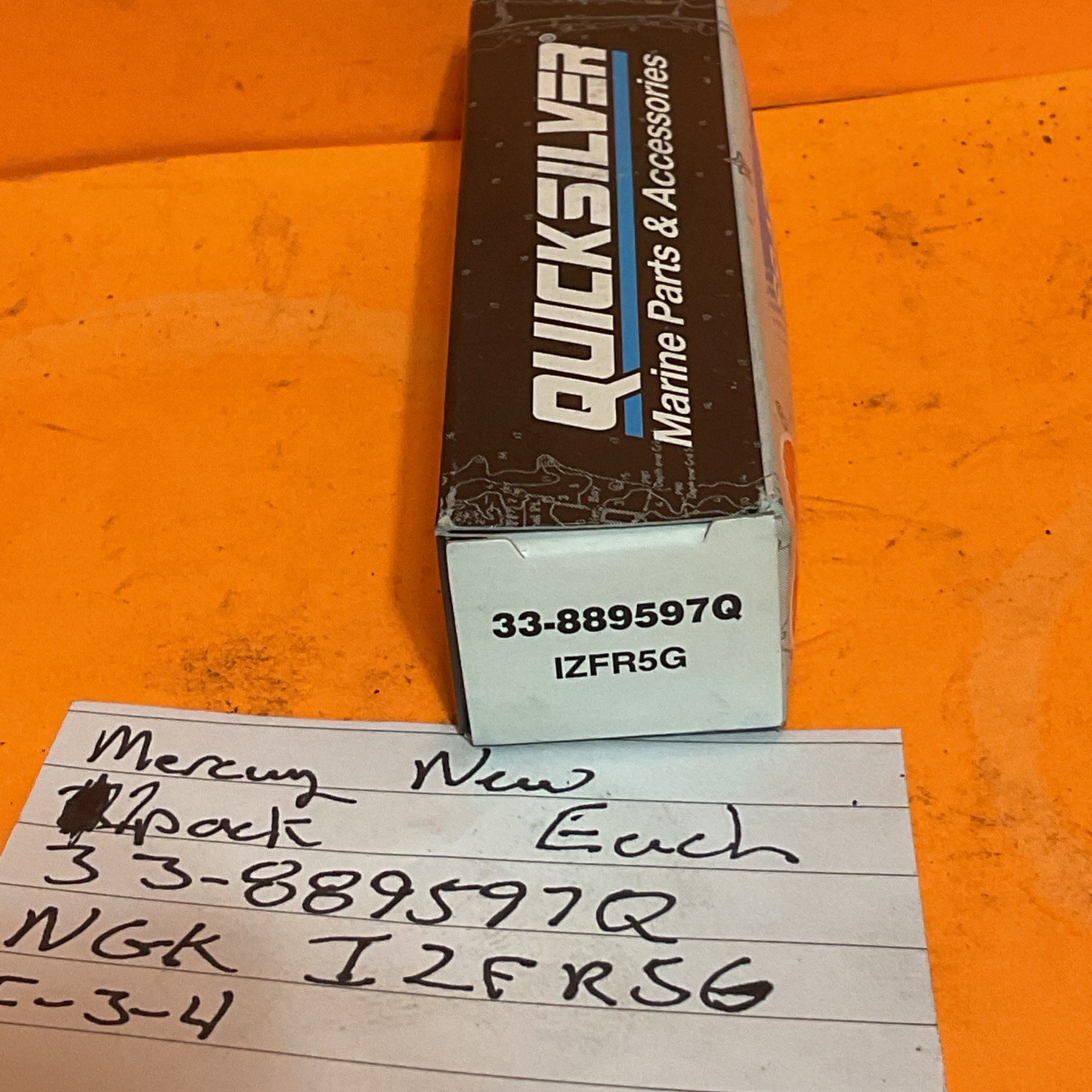 NGK IZFR5G Laser Iridium Spark Plug w/Fine Wire Center Electrode F3-4