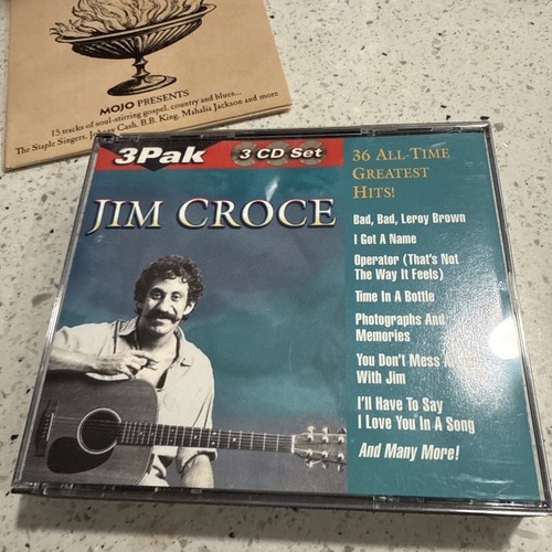 JIM CROCE - 36 All-Time Greatest Hits 3 CDs - 3 CD Box Set - Picture 1 of 2