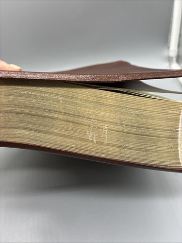 Zondervan NIV Study Bible Indexed 1985 Bonded Leather  Red Letter **Inscribed - Bild 10 von 12