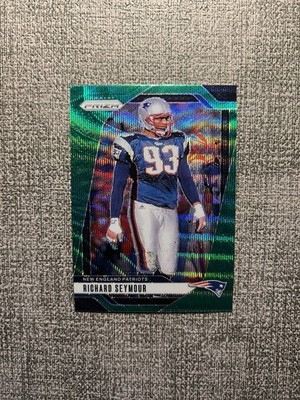 2024 Panini Prizm #202 Richard Seymour Green Wave Prizm - New England Patriots