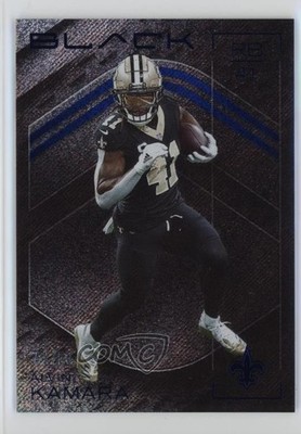 2025 Panini Black Sapphire 41/50 Alvin Kamara #67 13u1