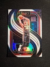2024 Select Zaccharie Risacher #180 Premier White Prizm /149 Atlanta Hawks RC