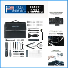 Complete 74-Pc 3D Printer Tool Kit with Nozzle Cleaners & Multi-Functional Tools