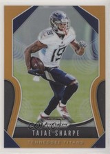 2019 Panini Prizm Orange Prizm 27/249 Tajae Sharpe #159 11pj