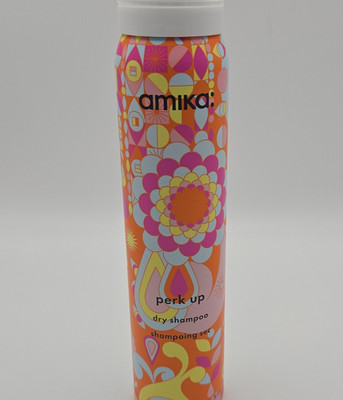 AMIKA Perk Up Dry Shampoo 5.3 oz All Hair Types Deep Cleansing Spray NWOB NEW