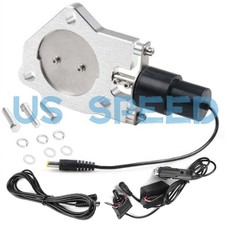 2.5 Inch Electric Exhaust Valve Control Motor With Manual Switch Kit 2.5 Inch Electric Exhaust Valve Control Motor With Manual Switch Kit