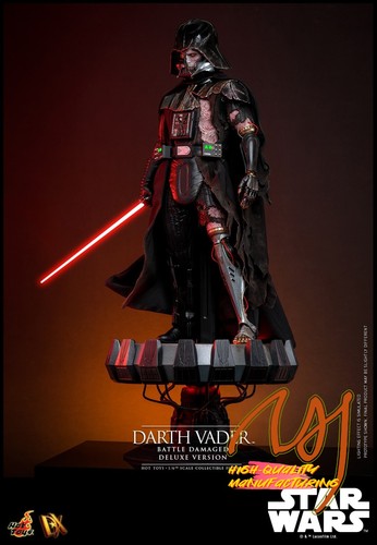 NEW Hot Toys DX45B Star Wars Darth Vader Battle Damaged (Deluxe Version) Special - Picture 3 of 16