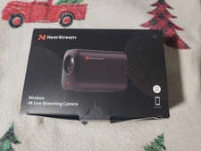 NearStream Wireless 4K Live Streaming Camera App Control Black AW VM46