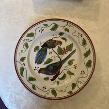 Lynn Chase Parrots of Paradise Dinner Plate 5917784