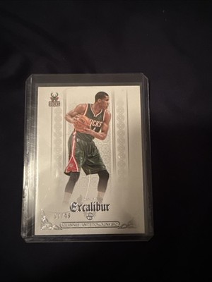 2014-15 Panini Excalibur - Giannis Antetokounmpo #12 Silver /49