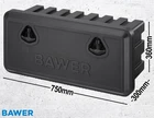Bawer Storage Box 750x360x300 M Bracket Under Cabinet Tool Box Trailer