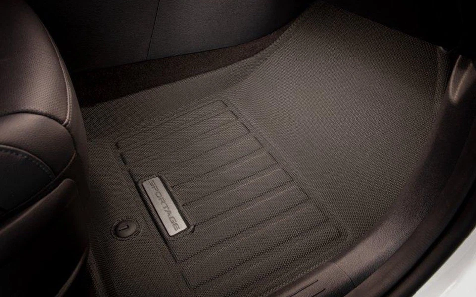 2023-2026 Kia Sportage All-Weather Floor Mats Genuine OEM Brand New DWF13 AU000 Foto 4 de 4