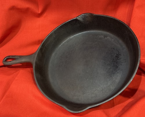 Griswold No. 8 kleine Logo 704 U Gusseisen Pfanne Vintage
