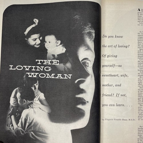 True Story Magazine OCT 1958 The Art Of Loving Story Of Dance Girl Vintage - Picture 5 of 12