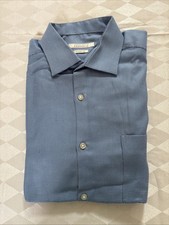 Perry Ellis Portfolio 100 Wrinkle Free Cotton Dress Shirt 16