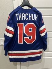 Free 2Day Ship Authentic Matthew Tkachuk USA Hockey Nike Home Jersey Olympics M
