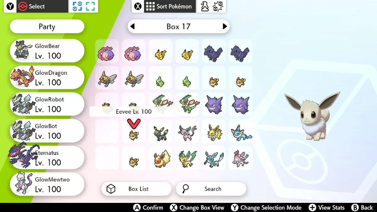 Pokemon Sword & Shield - How to evolve Eevee into ALL 8 Eeveelutions 