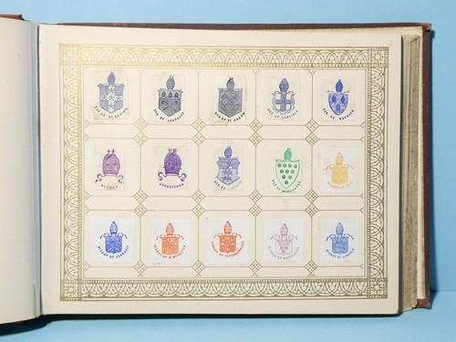19thC Ex EDWARD LAW Seal Arms Monogramas Crestas Armorial Álbum FANTÁSTICO #53 - Imagen 9 de 24