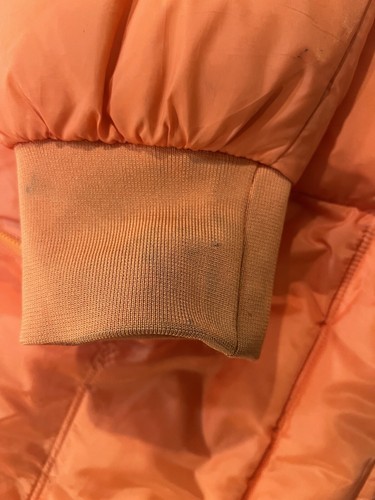 Fila Puffer Jacket Orange Please Read Description. - Picture 12 of 20