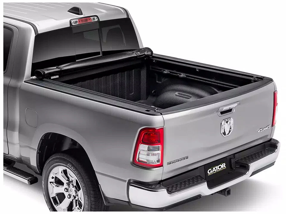 Gator SRX Soft Roll-Up Tonneau Fits 19-25 Silverado/Sierra 1500 NB 5'8" Bed - Image 3 of 4