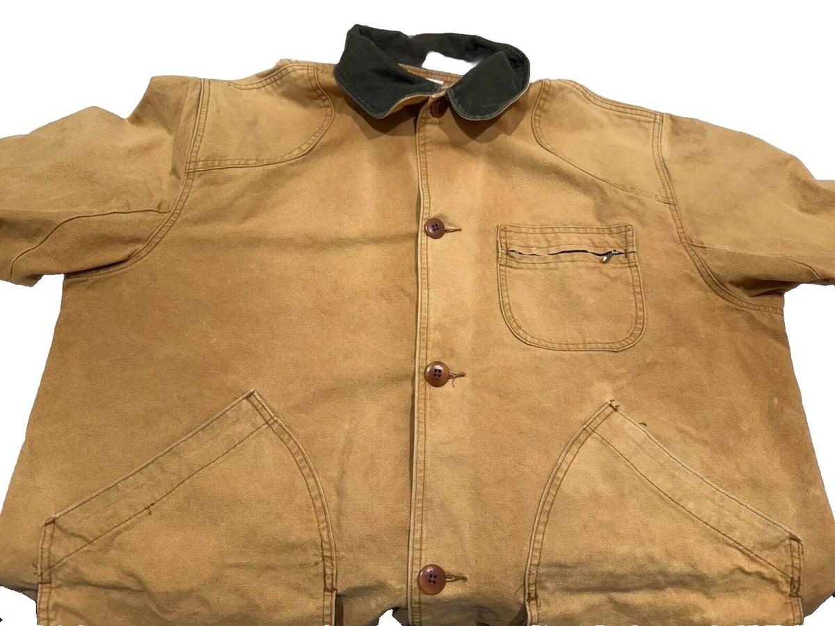 【80s LLBean】Hunting Jacket 80'S LLBean Duck Hunting Jacket Made in USA Men's XL - XXL