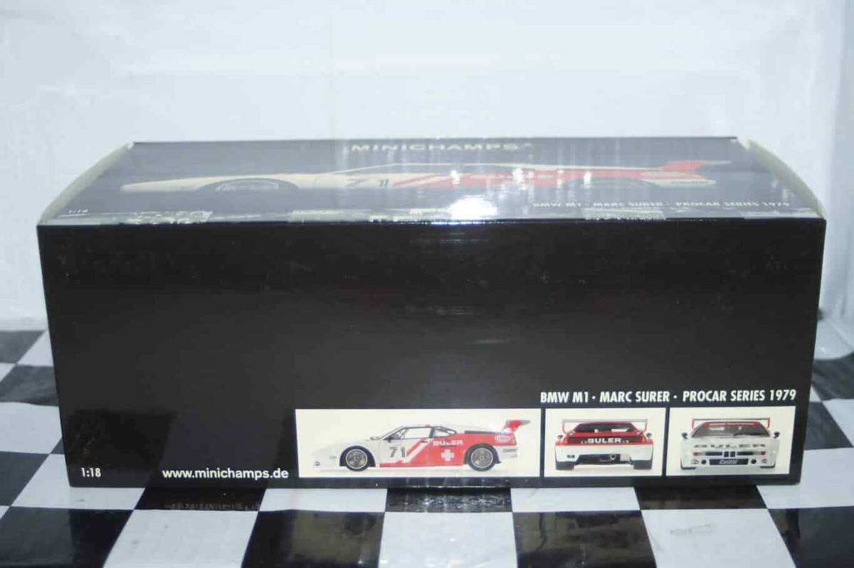 Minichamps BMW M1 PROCAR 1979 1:18th 180 792971 | eBay
