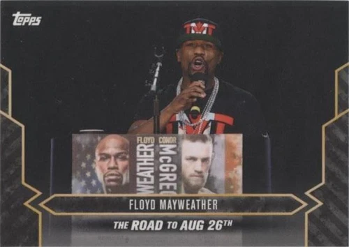 2017 Topps On Demand Mayweather vs. McGregor - Floyd Mayweather Jr. #8
