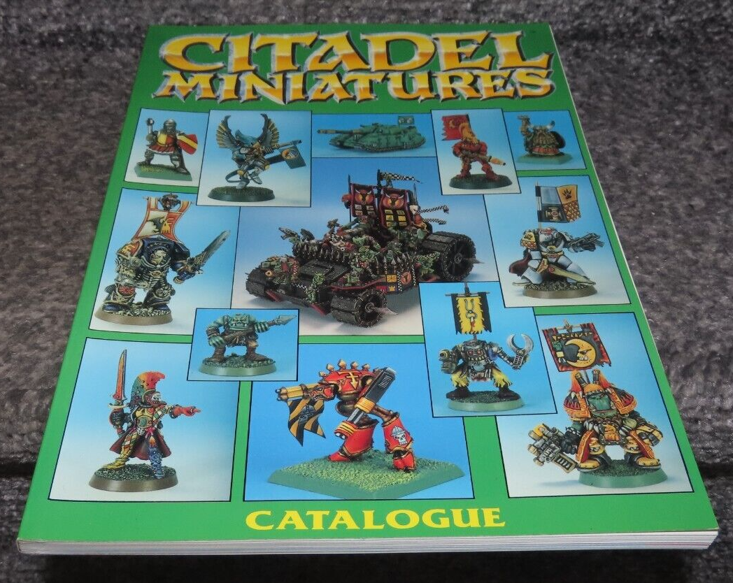 Citadel Miniatures Green Catalogue Section Three 1993 Very Good Condition Book