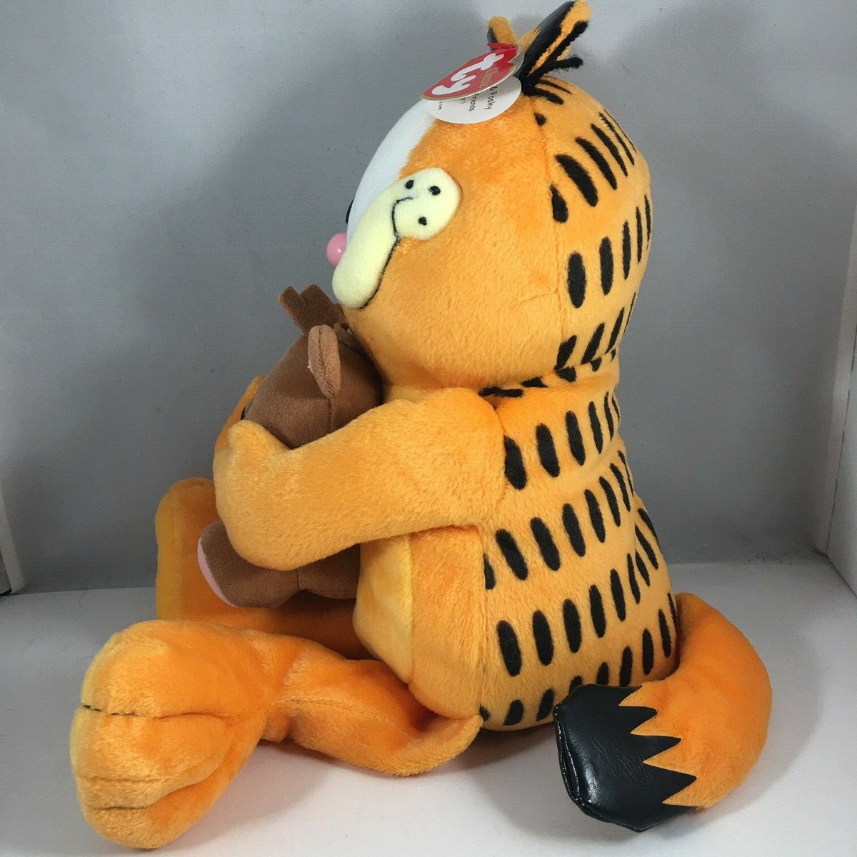 TY Classic Plush GARFIELD POOKY inch) BFF Best Friends