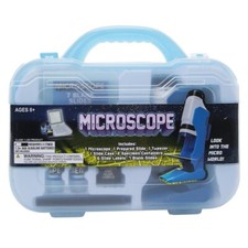 Microscope Science Kit Kids Starter Compound Microscope Portable Science Kit