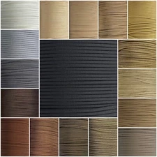 550 Paracord Type III 7 Strand Parachute Cord 50,100 ft - Nylon Solid Color USA