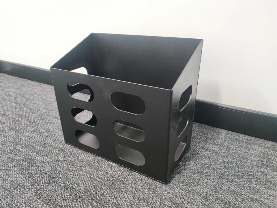 BLACK FLAT ALLOY JERRY CAN HOLDER FOR CANOPY TOOLBOX CARAVAN RV TRAILER - image 3 of 3