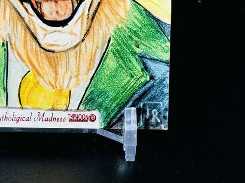 Tarjeta de boceto de locura mitolígica tifón de Namli Romo 1/1 The Leprechaun - Imagen 6 de 7