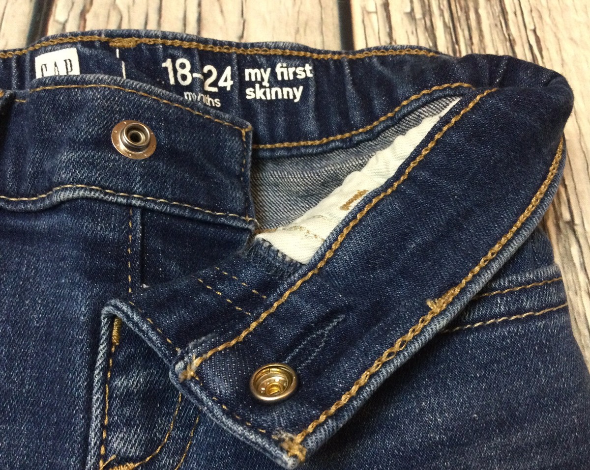 Jeans Garçon Baby Gap - Taille 18-24 Mois - Bleu - Occasion En Très Bon état