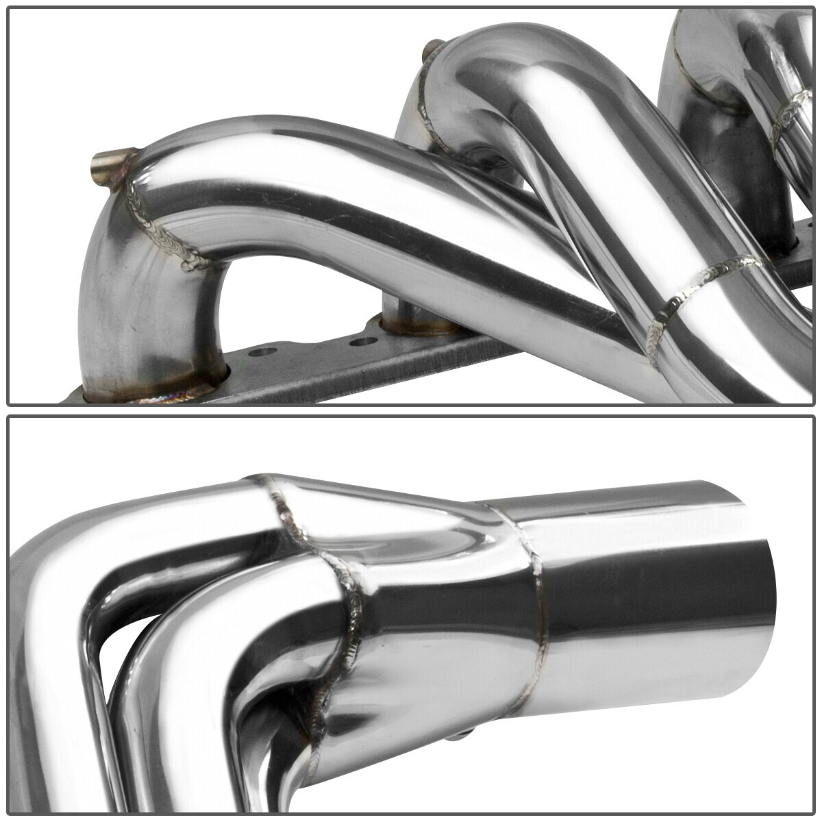 STAINLESS STEEL WATER INJECTED HEADER BIG BLOCK BBC JET BOAT EXHAUST