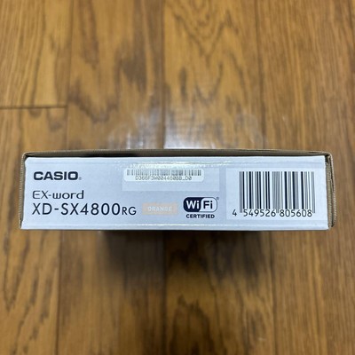 Casio XD-SX4800 RG Electronic Dictionary EX-WORD XD-SX4800 220