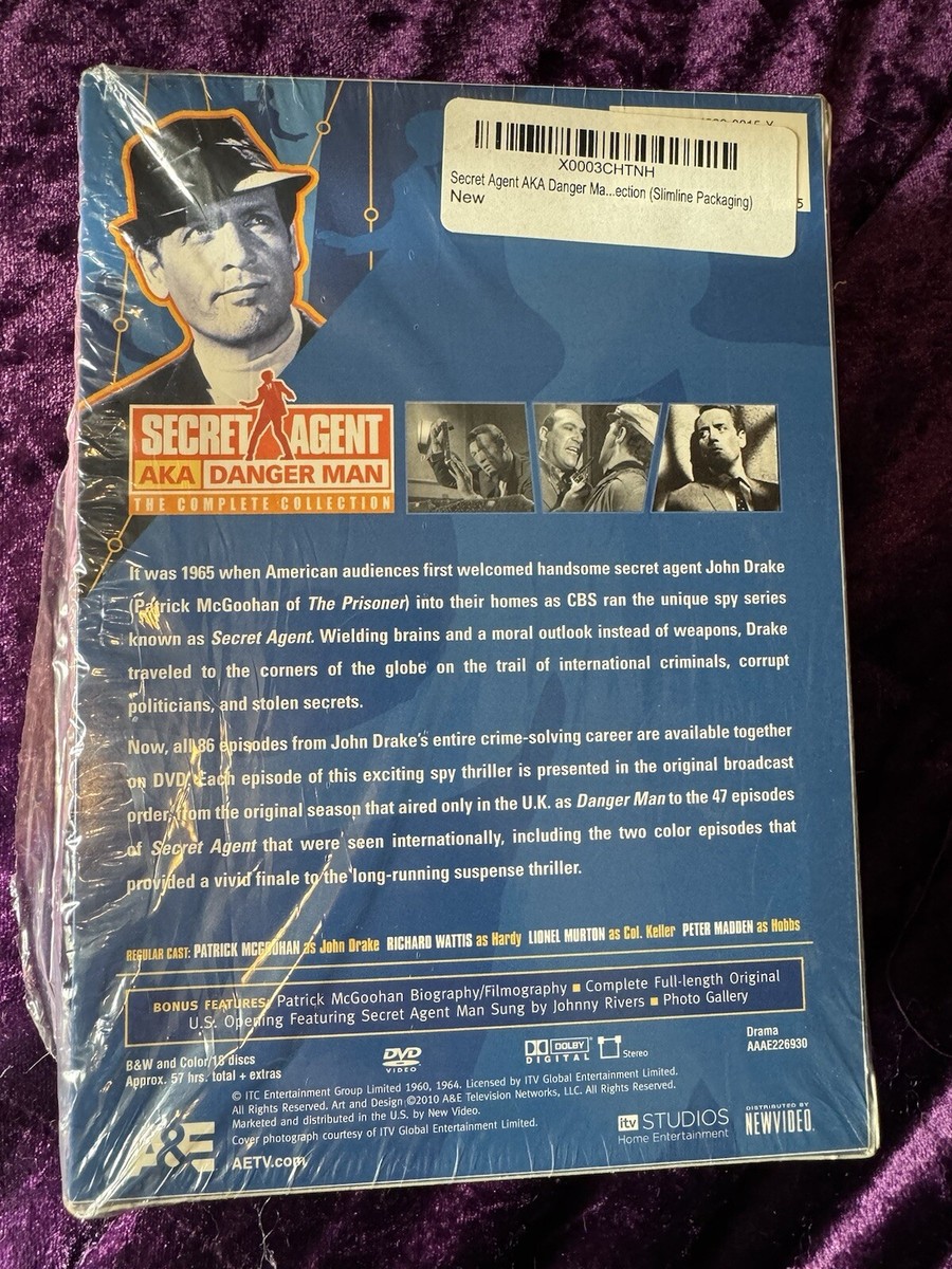 その他 Secret Agent Aka Danger Man: Complete Collection [DVD] Secret Agent AKA Danger Man: The Complete Collection DVD Set