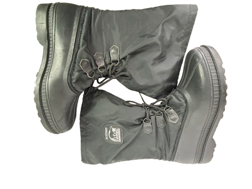 Sorel Blizzard Kaufman Mens Size 12 Winter Boots Made In Canada Black Liners - Picture 5 of 14