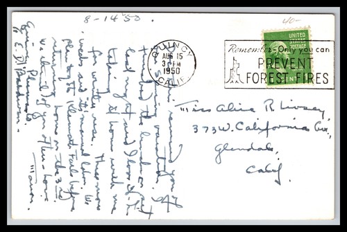 Post Card - Street View of QUINCY, CALIFORNIA - Picture 2 of 2