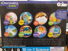 discovery kids chemistry lab kit 80 experiments