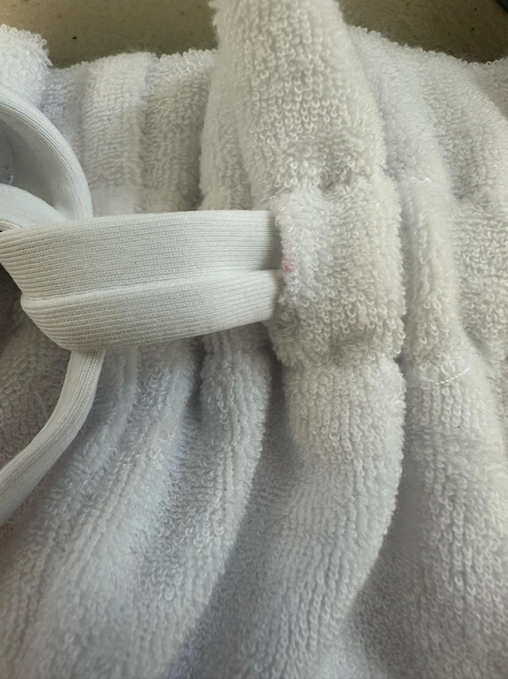 Precio de venta sugerido por el fabricante $58 Pantalones Cortos Anne Cole Sólidos Fácil Terry Blancos Talla Grande DEFECTUOSOS Foto 3 de 3