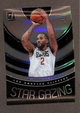 2019-20 Clearly Donruss Star Gazing #6 Kawhi Leonard #10/10