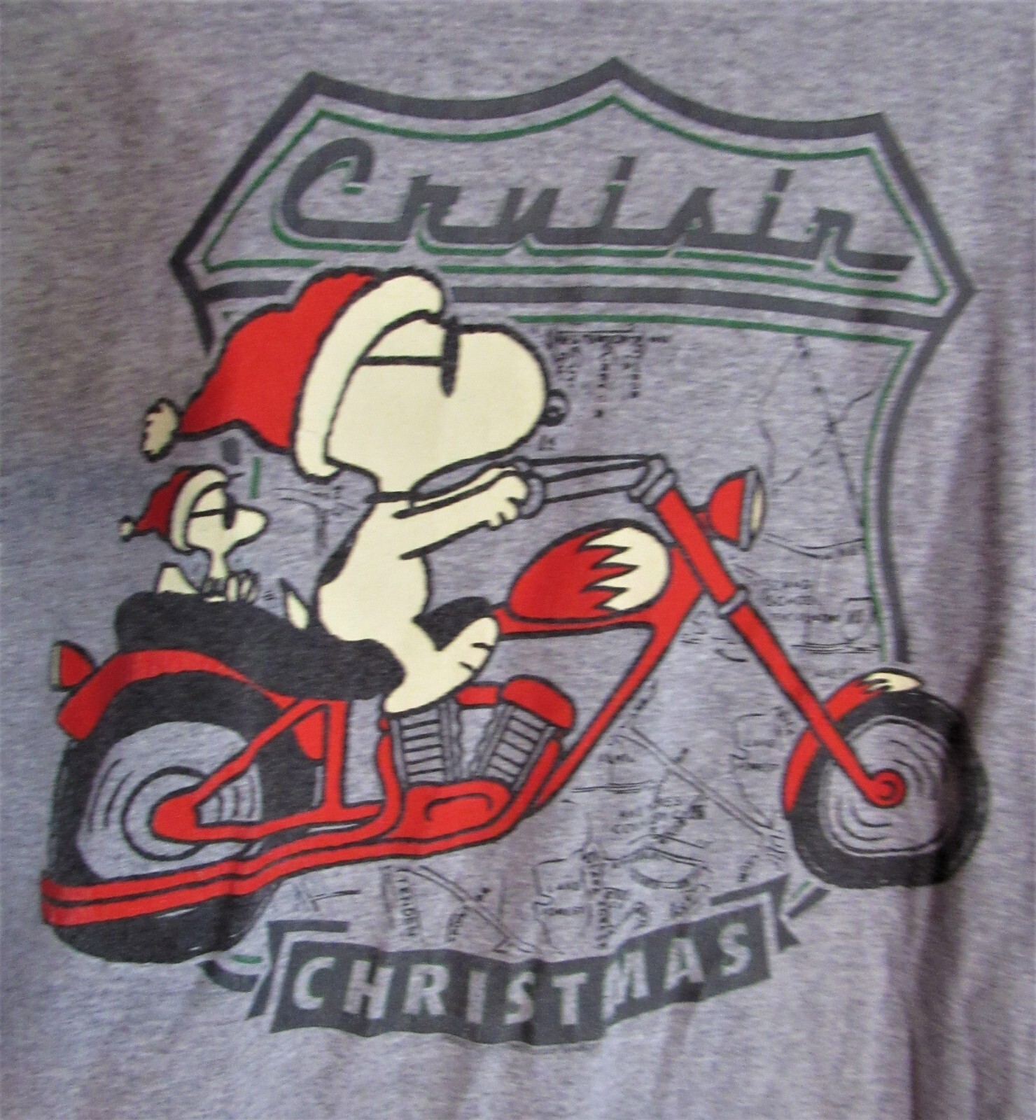 Peanuts Snoopy & Woodstock Motorcycle Cruisin & Snoop… Gem