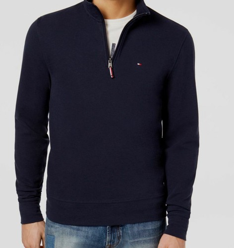 Tommy Hilfiger Sky Captain Winston Quarter Zip Mock Neck Pullover
