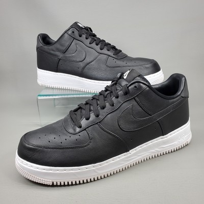 Nike NIKELAB Air Force Low Basketball Shoes Black White