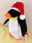 Vintage TY Beanie Baby 1998 zero The Penguine Orig tag W/Fr Ship