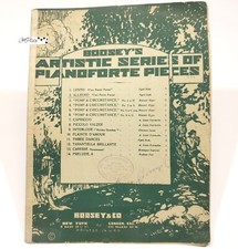 Vintage Boosey's Artistic Series Of Pianoforte Pieces Piano Sheet Music