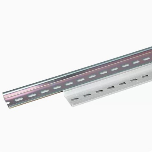 C45 DIN Rail Slotted Top Hat Wide 35mm For Circuit Breaker Switch Contactor DZ47 - Picture 3 of 11