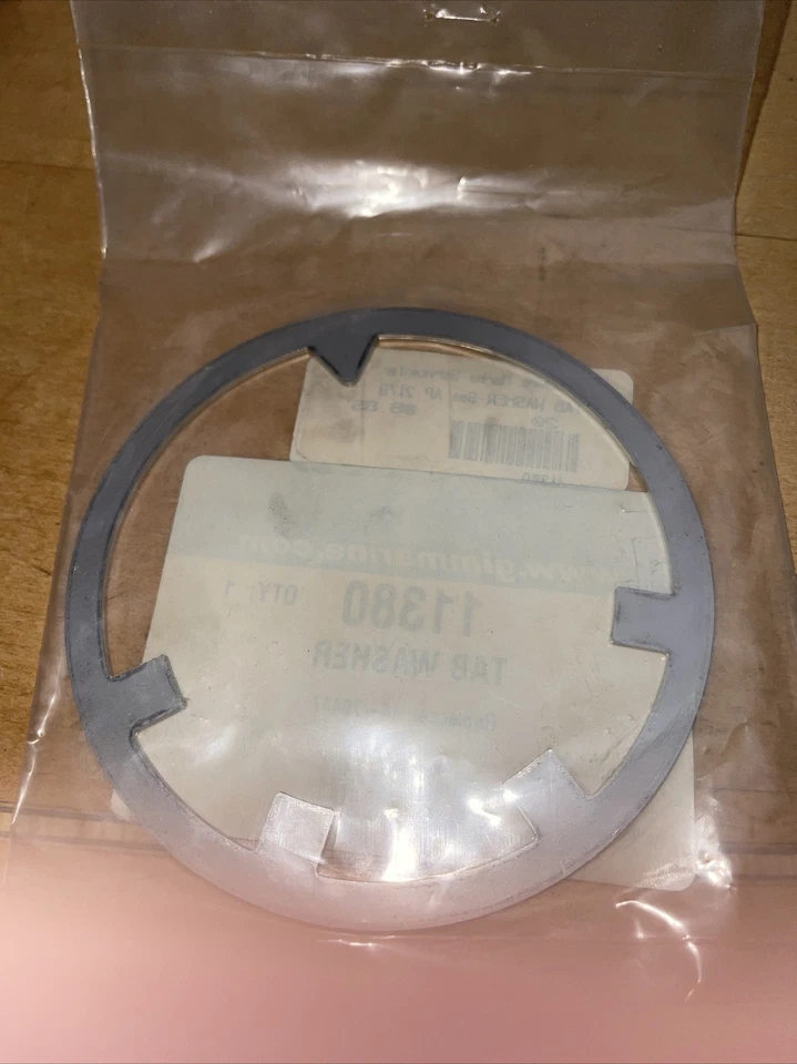 GLM MARINE STAINLESS STEEL TAB WASHER,REPLACES:15-79447;P/N 11380. - Image 3 of 4